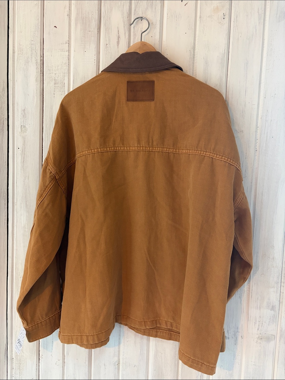 NWT We The Free Lemon Denim Jacket in Meerkat - Picture 4 of 8